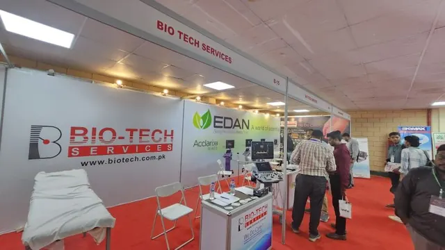 The Biotech Services EDAN stand